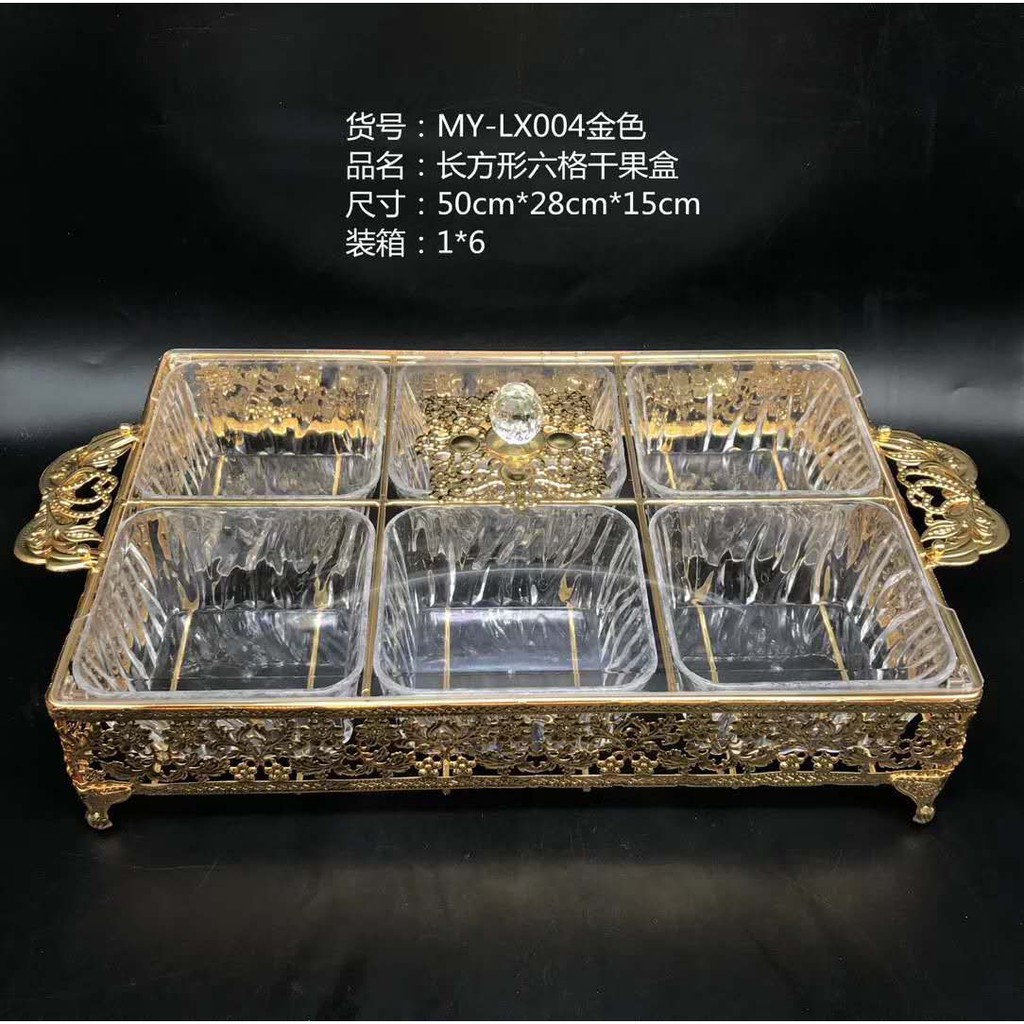 Khay đựng bánh mứt kẹo tết LX 004